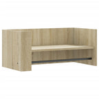 Scaffale Parete Rovere Sonoma 70,5x35x30,5 cm Legno Multistrato