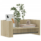 Scaffale Parete Rovere Sonoma 70,5x35x30,5 cm Legno Multistrato