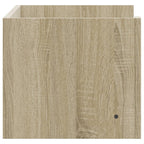 Scaffale Parete Rovere Sonoma 70,5x35x30,5 cm Legno Multistrato