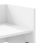 Scaffale a Parete Bianco 100x35x30,5 cm in Legno Multistrato