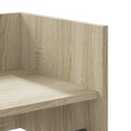 Scaffale a Parete Rovere Sonoma 100x35x30,5cm Legno Multistrato