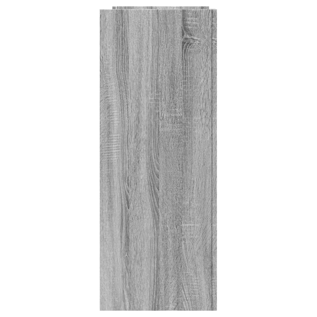 Tavolo Consolle Grigio Sonoma 100x35x90 cm in Legno Multistrato