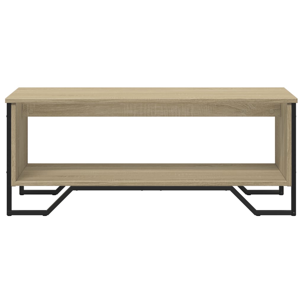 Tavolino da Salotto Rovere Sonoma 100x51x40cm Legno Multistrato