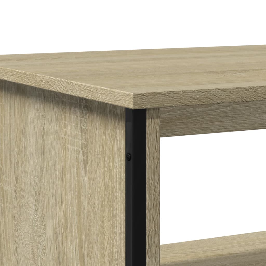 Tavolino da Salotto Rovere Sonoma 100x51x40cm Legno Multistrato