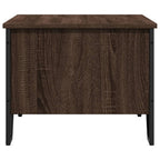 Tavolino Salotto Rovere Marrone 100x51x40 cm Legno Multistrato