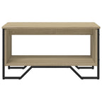 Tavolino da Salotto Rovere Sonoma 75x51x40 cm Legno Multistrato
