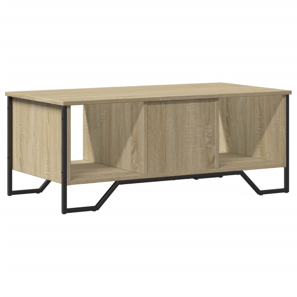 Tavolino da Salotto Rovere Sonoma 100x51x40cm Legno Multistrato