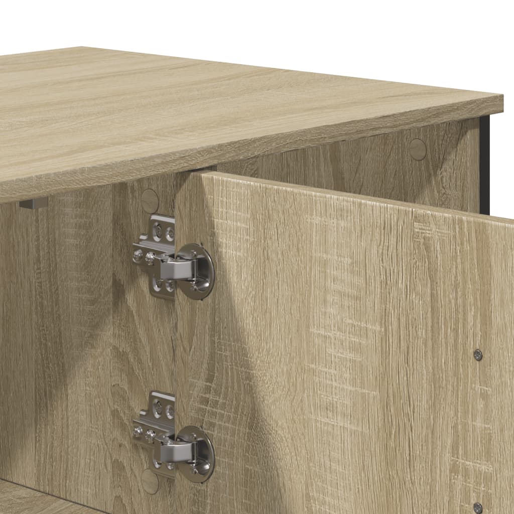 Tavolino da Salotto Rovere Sonoma 100x51x40cm Legno Multistrato