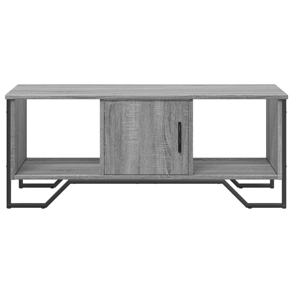 Tavolino da Salotto Grigio Sonoma 100x51x40cm Legno Multistrato