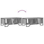 Tavolino da Salotto Grigio Sonoma 100x51x40cm Legno Multistrato