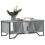 Tavolino da Salotto Grigio Sonoma 100x51x40cm Legno Multistrato