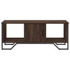 Tavolino Salotto Rovere Marrone 100x51x40 cm Legno Multistrato