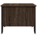 Tavolino Salotto Rovere Marrone 100x51x40 cm Legno Multistrato