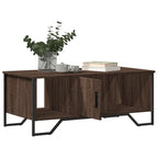 Tavolino Salotto Rovere Marrone 100x51x40 cm Legno Multistrato