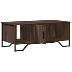 Tavolino Salotto Rovere Marrone 100x51x40 cm Legno Multistrato