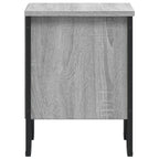 Comodino Grigio Sonoma 40x30x40 cm in Truciolato