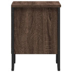 Comodini Rovere Marrone 2pz 40x30x40 cm in Truciolato