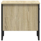 Comodini 2 pz Rovere Sonoma 40x41x40 cm in Legno Multistrato