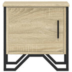 Comodini Rovere Sonoma 2 pz 40x30x40 cm in Legno Multistrato