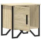 Comodini Rovere Sonoma 2 pz 40x30x40 cm in Legno Multistrato