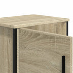 Comodini Rovere Sonoma 2 pz 40x30x40 cm in Legno Multistrato