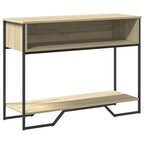 Tavolo Consolle Rovere Sonoma 100x35x74,5 cm in Truciolato