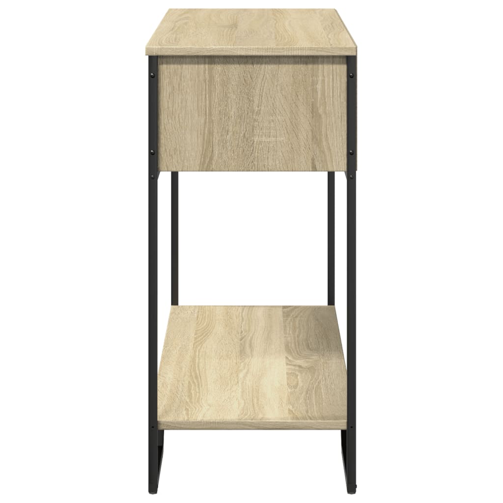 Tavolo Consolle Rovere Sonoma 100x35x74,5 cm in Truciolato
