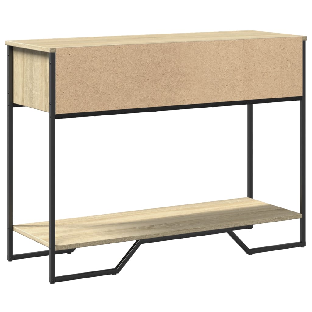 Tavolo Consolle Rovere Sonoma 100x35x74,5 cm in Truciolato