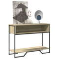 Tavolo Consolle Rovere Sonoma 100x35x74,5 cm in Truciolato