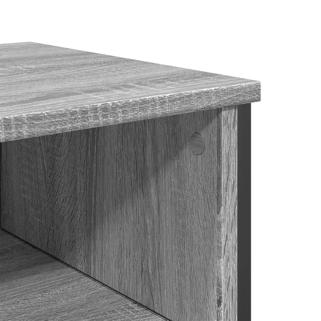 Tavolo Consolle Grigio Sonoma 100x35x74,5 cm in Truciolato