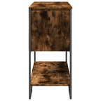 Tavolo Consolle Rovere Fumo 100x35x74,5 cm in Truciolato