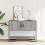 Tavolo Consolle Grigio Sonoma 100x35x74,5 cm in Truciolato
