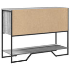 Tavolo Consolle Grigio Sonoma 100x35x74,5 cm in Truciolato