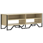 Mobile TV Rovere Sonoma 122x34x41 cm in Legno Multistrato
