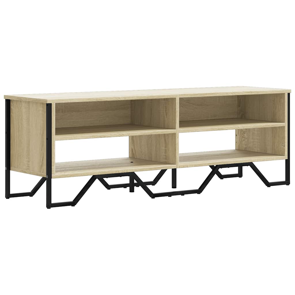 Mobile TV Rovere Sonoma 122x34x41 cm in Legno Multistrato