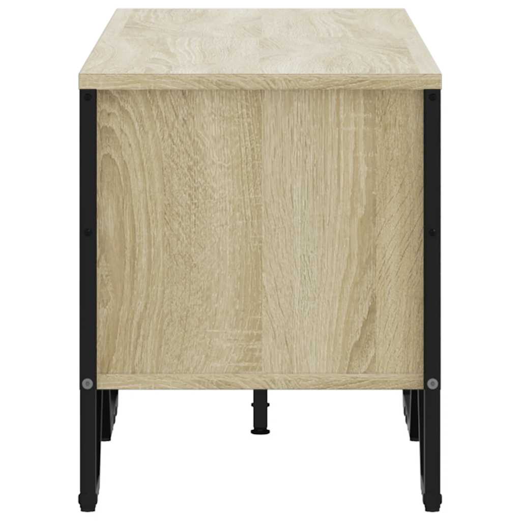 Mobile TV Rovere Sonoma 122x34x41 cm in Legno Multistrato