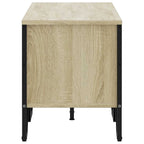 Mobile TV Rovere Sonoma 122x34x41 cm in Legno Multistrato