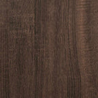 Mobile Porta TV Rovere Marrone 122x34x41cm in Legno Multistrato