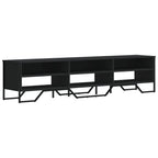 Mobile Porta TV Nero 180x34x41 cm in Legno Multistrato