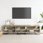 Mobile Porta TV Rovere Sonoma 180x34x41 cm Legno Multistrato