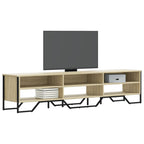 Mobile Porta TV Rovere Sonoma 180x34x41 cm Legno Multistrato