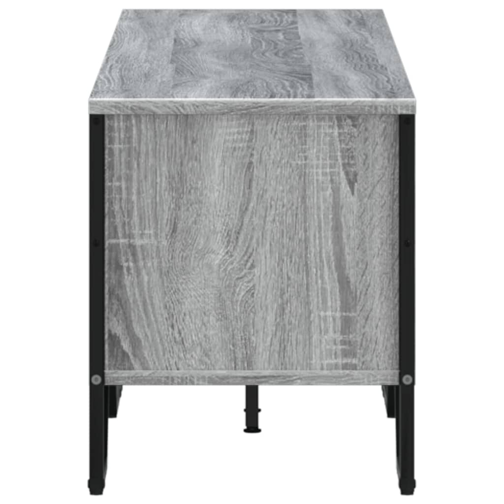 Mobile Porta TV Grigio Sonoma 180x34x41cm in Legno Multistrato