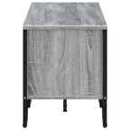 Mobile Porta TV Grigio Sonoma 180x34x41cm in Legno Multistrato