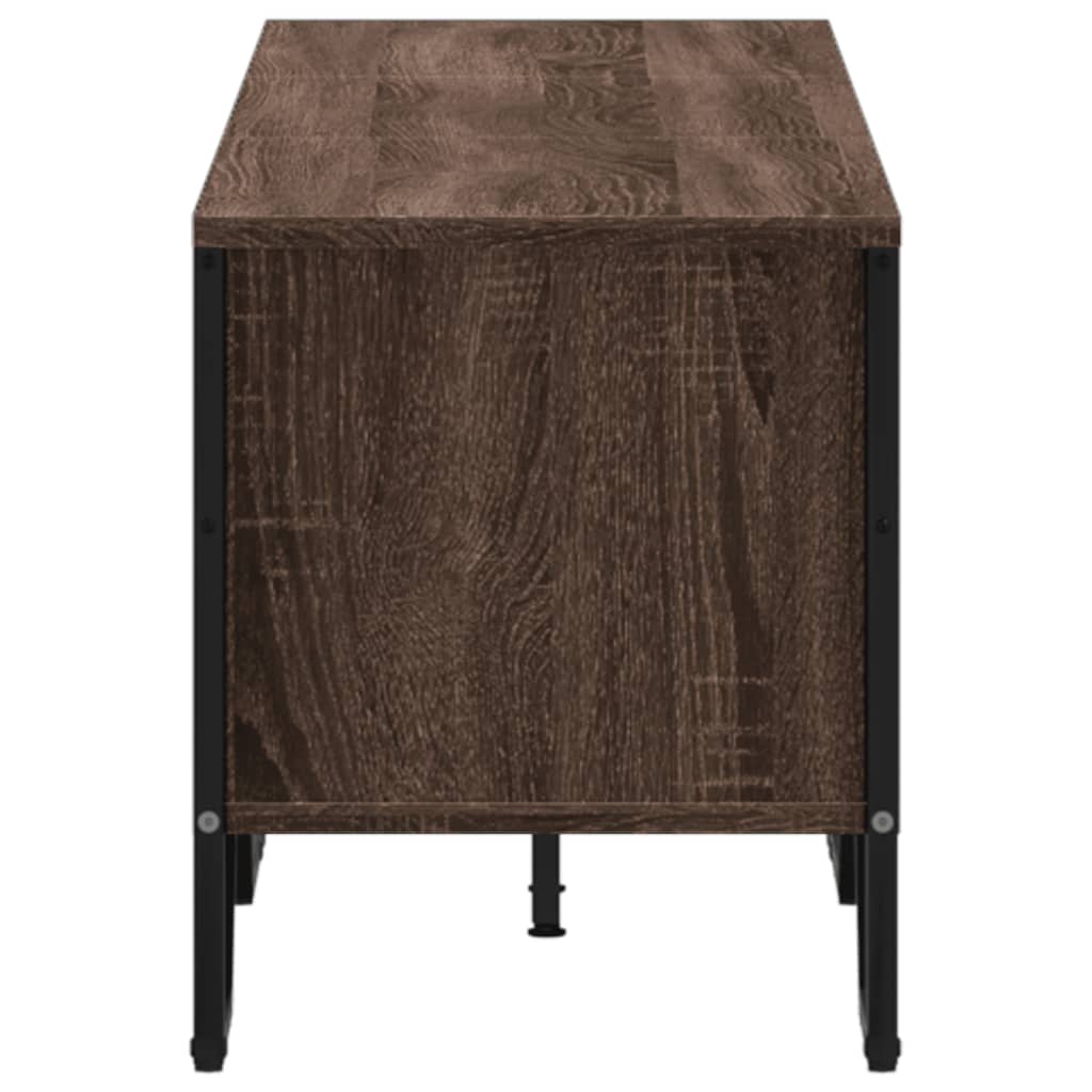 Mobile Porta TV Rovere Marrone 180x34x41cm in Legno Multistrato