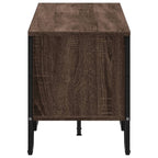 Mobile Porta TV Rovere Marrone 180x34x41cm in Legno Multistrato