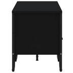 Mobile Porta TV Nero 122x34x41 cm in Legno Multistrato