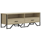 Mobile TV Rovere Sonoma 122x34x41 cm in Legno Multistrato