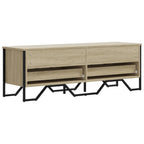 Mobile TV Rovere Sonoma 122x34x41 cm in Legno Multistrato