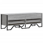 Mobile Porta TV Grigio Sonoma 122x34x41cm in Legno Multistrato