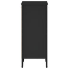 Libreria Nera 50x31x74,5 cm in Legno Multistrato